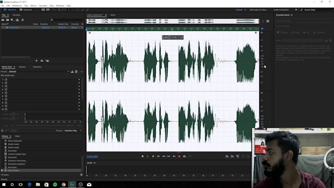 give a professional audio cleanup and enhance service