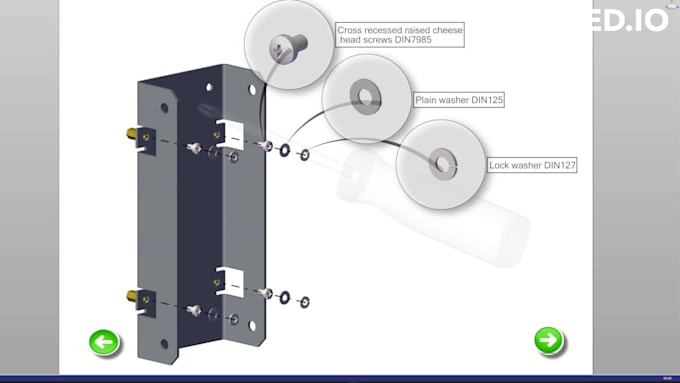 animation manual, instructional user manual, assembly manual