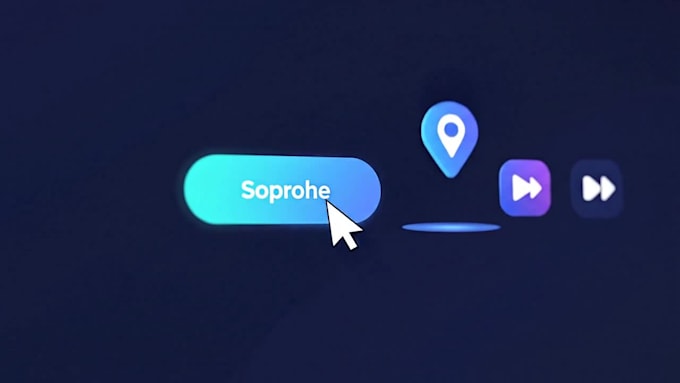 create lottie animation, webgl hero section, homepage UI animation video