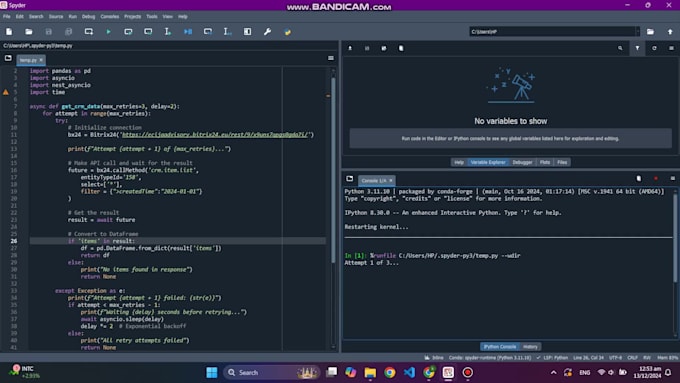 write, optimize or debug your python, java, c code