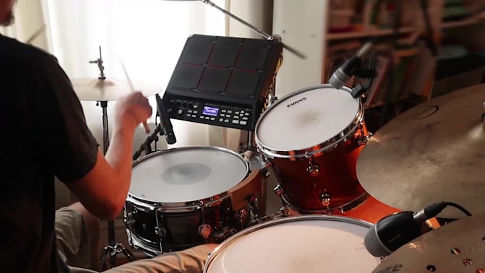 record awesome drum tracks for your music