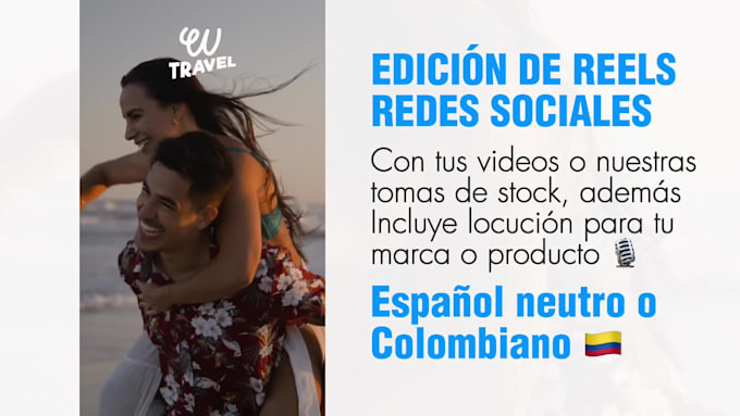 edit a reel or video with spanish voiceover