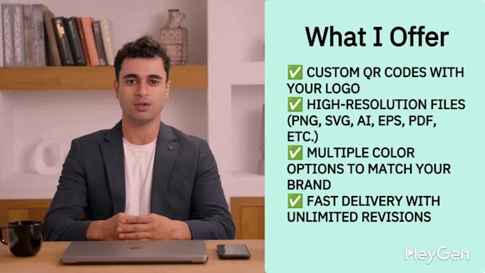 Create a custom qr code with your logo in 1 hr by Usmanbasit786 | Fiverr