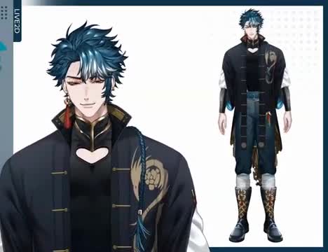 draw and rig 2d vtuber model, 2d vtuber rigging, 2d vtuber avatar, anime