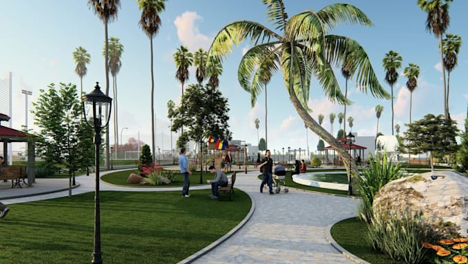 design a customized 3d landscape for your spaces