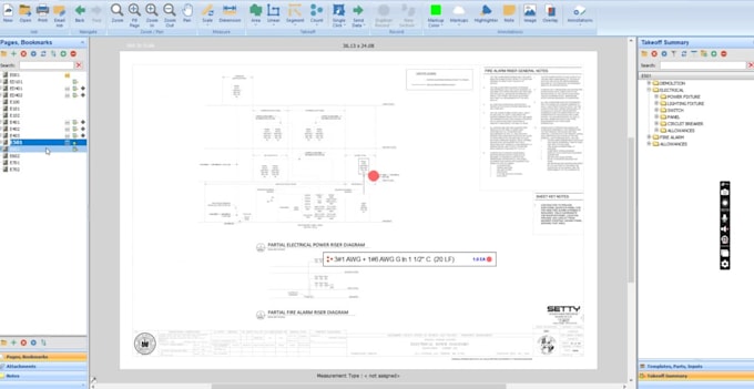 do electrical detailed takeoffs and cost estimates