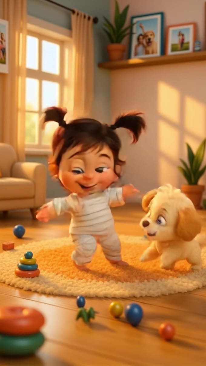 create a personalized pixar story or song for your child