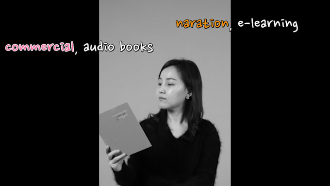 record and provide professional korean female voiceover