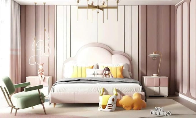 design a bedroom for your son or daughter