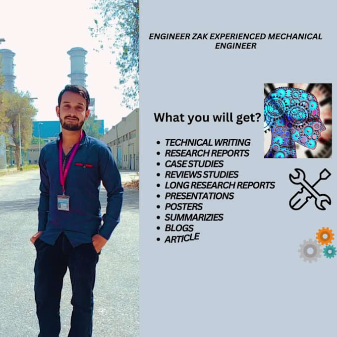 write mechanical projects reports and technical documents