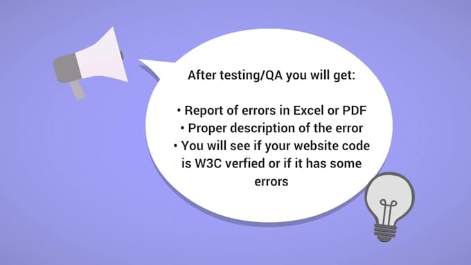 do professional website QA testing, bug report, and usability testing