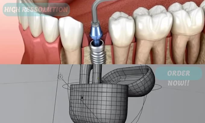 create 3d explainer videos for dental tools or tech product demonstration