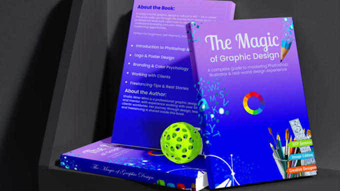 do professional and eye catching book cover ,amazon kdp , journal design