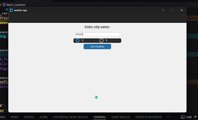 build python desktop apps with API integration