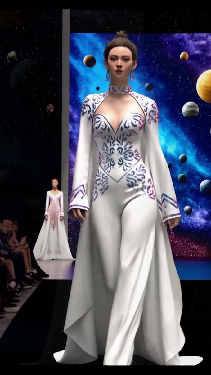 make 3d virtual fashion show using clo3d