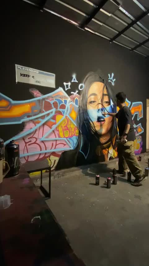 make real graffiti for you