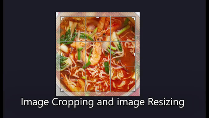 do bulk image cropping and resizing