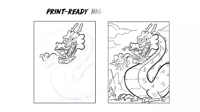 draw amazing coloring pages