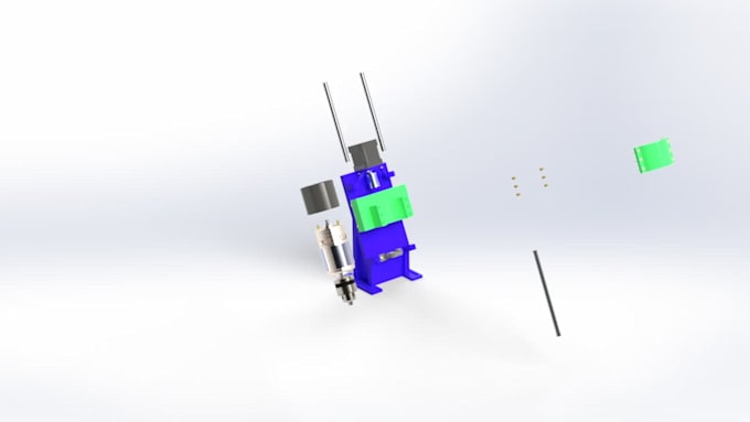 3d exploded view and assembly animation