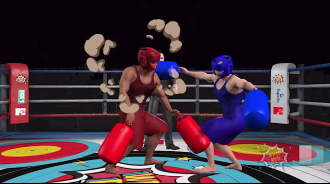 create  3d character animation and explainer cartoon video