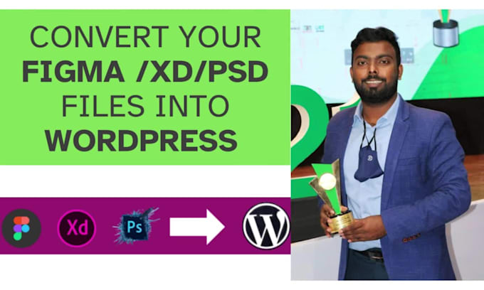 figma to wordpress expert, custom website