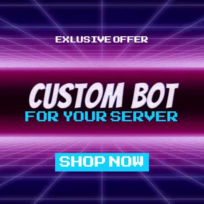 Make discord bot for your server by Fecraft293 | Fiverr