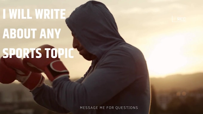 write professional sports youtube SEO scripts or articles
