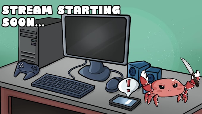 design custom twitch overlays, screens, and panels for your stream