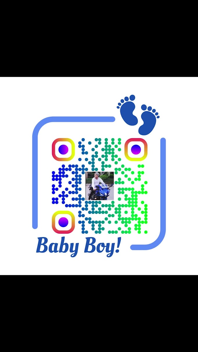 design a professional custom logo qr code in 30 minutes