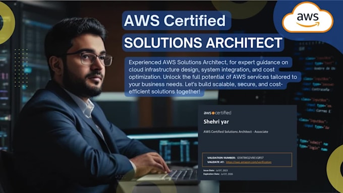 certified AWS solutions architect for secure cloud solutions