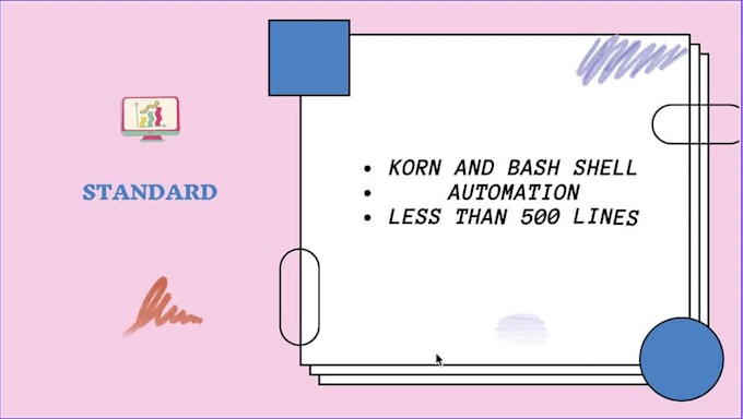 automate your tasks with bash or korn shell scripts
