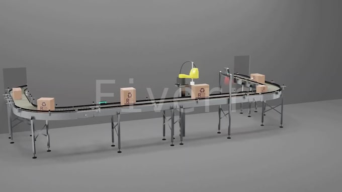 do realistic 3d modeling and animation of industrial products