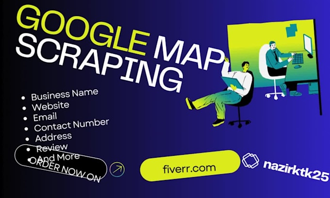 scrap google maps data for b2b leads, lead generation