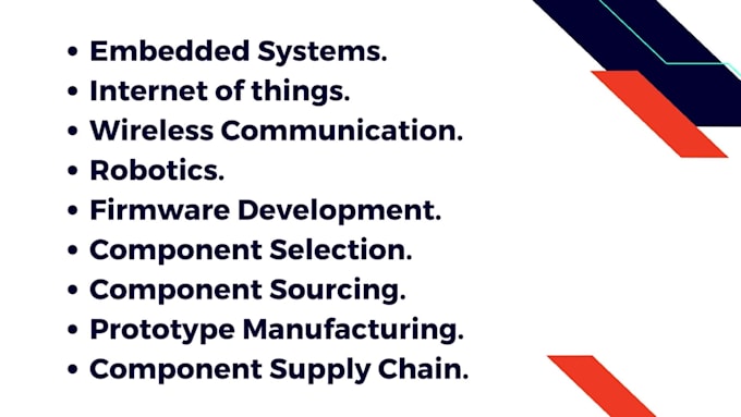 provide expert advice on electronic product development