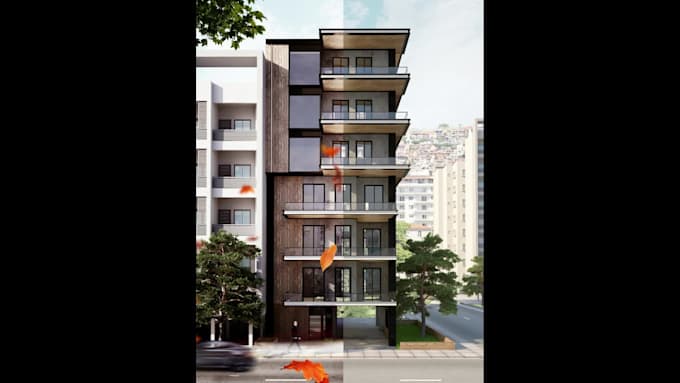 do photoshop post production rendering
