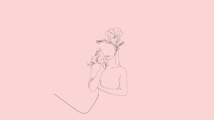 be your flat minimalist trendy logo designer