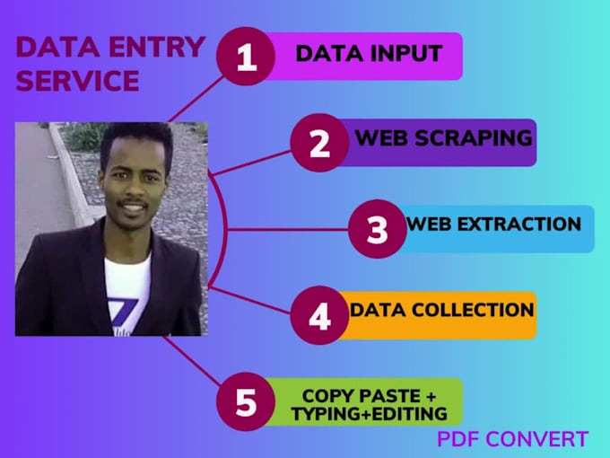 do data entry, web scraping, copy paste and typing