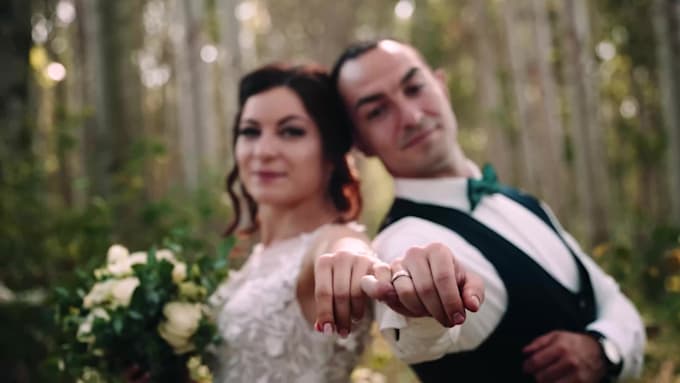 do cinematic wedding video editing