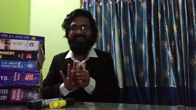 be your bengali or english video presenter