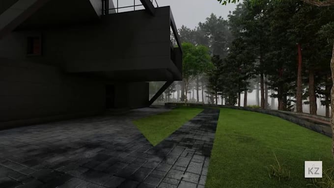 render architecture and landscape design in 24 hours