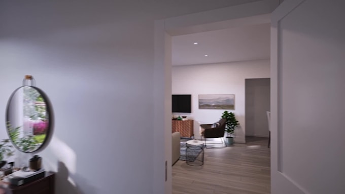 do 2d to 3d floor plan and render realistic interiors in blender