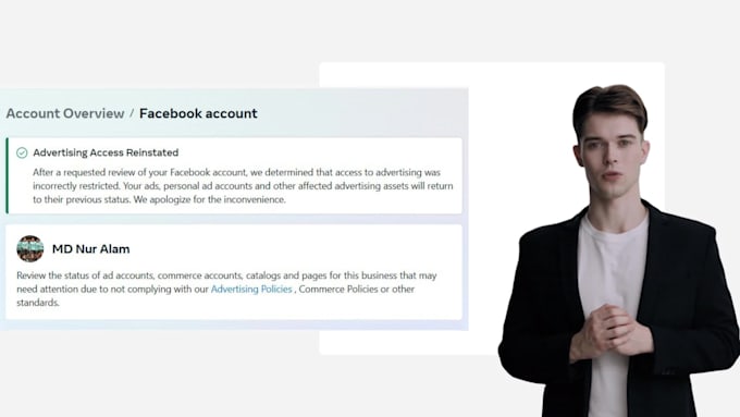 troubleshooting facebook ads account and business manager issues