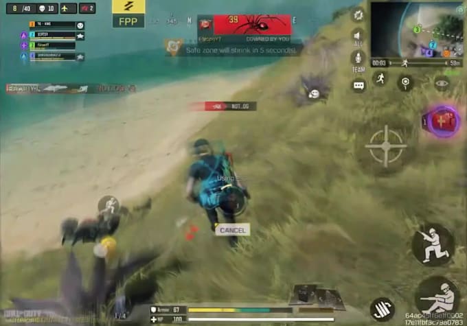 create a clean and smooth call of duty mobile montage