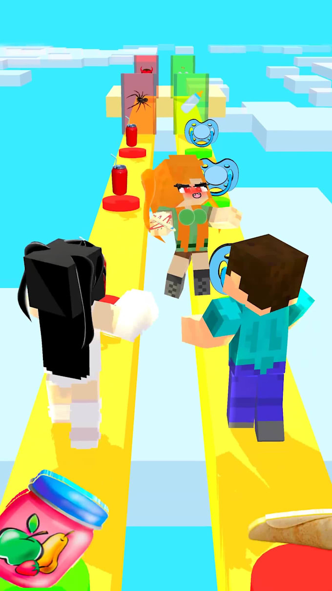 minecraft animations for youtube shorts, tik tok