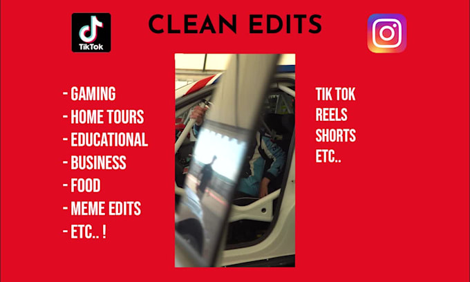 edit your short form tiktok or reel quickly