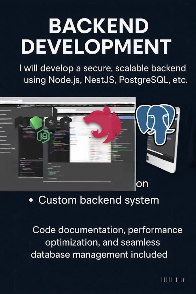 build expert backend with nodejs, nestjs, and postgresql