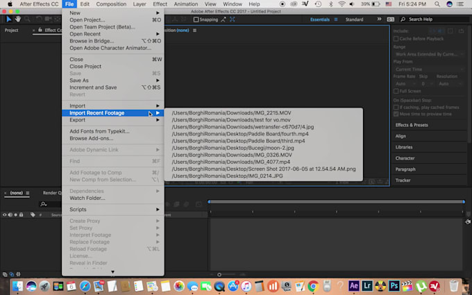 Edit like a pro in adobe after effects by Borghivine | Fiverr