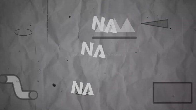 create stop motion typography animated lyrics video