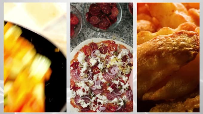 edit cooking video, recipe editing, food footage, reels