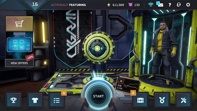 develop an aaa main menu for your unreal engine game